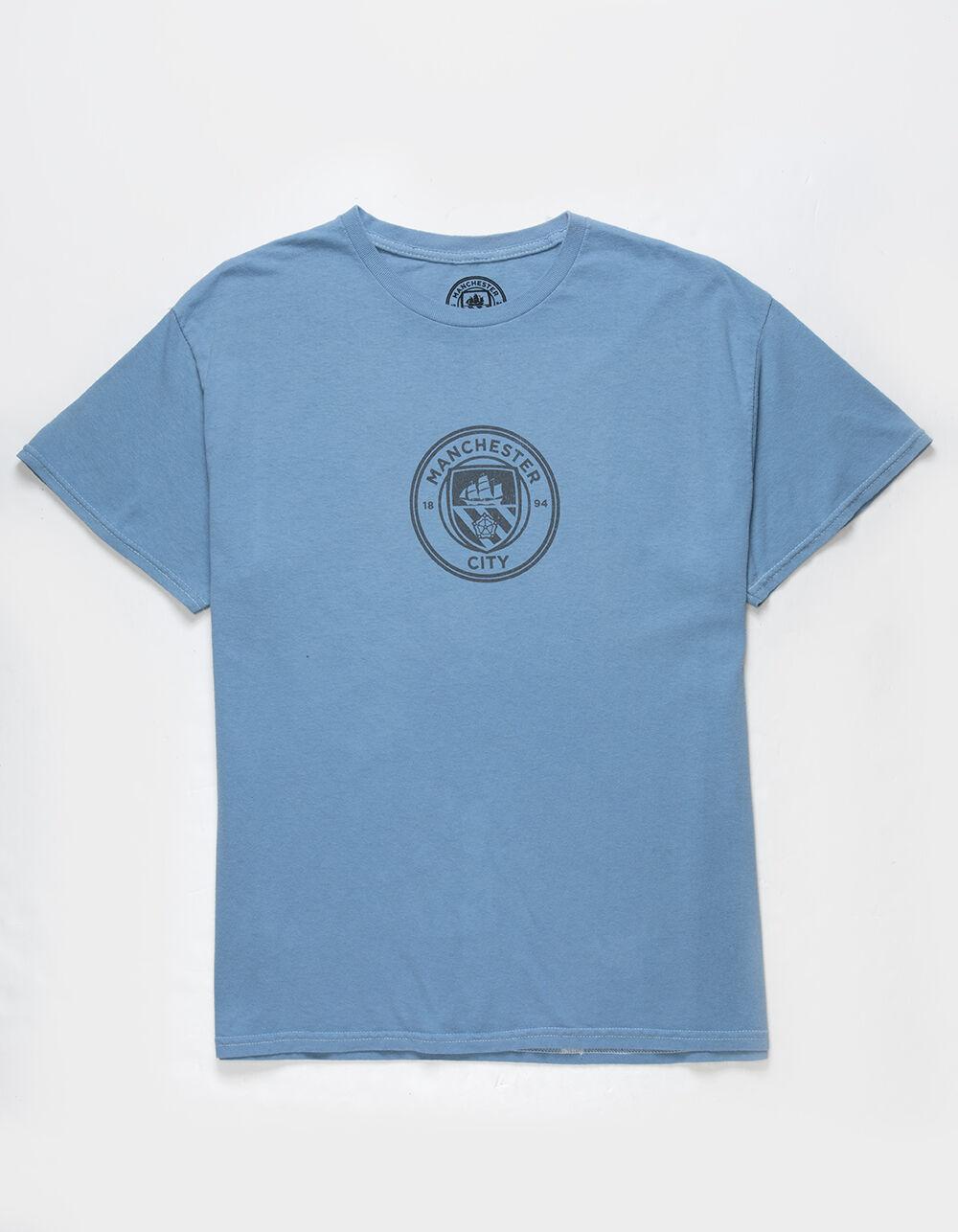 MANCHESTER FC Mens Tee - LIGHT BLUE Product Image