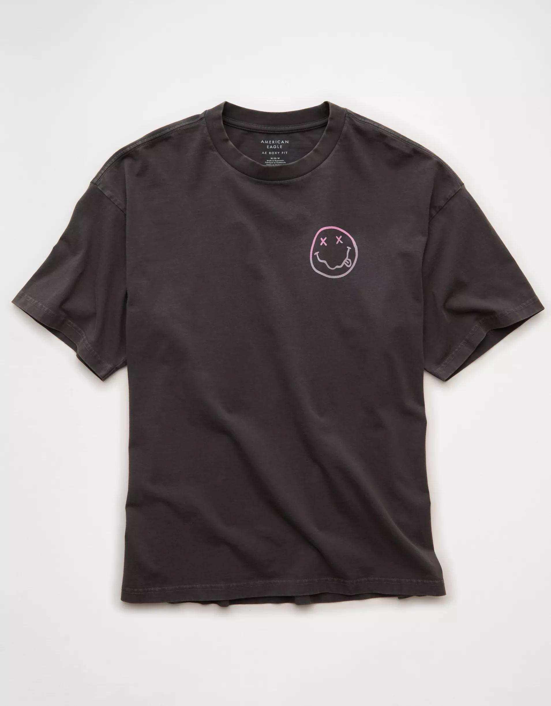 AE Boxy Nirvana Graphic T-Shirt Product Image