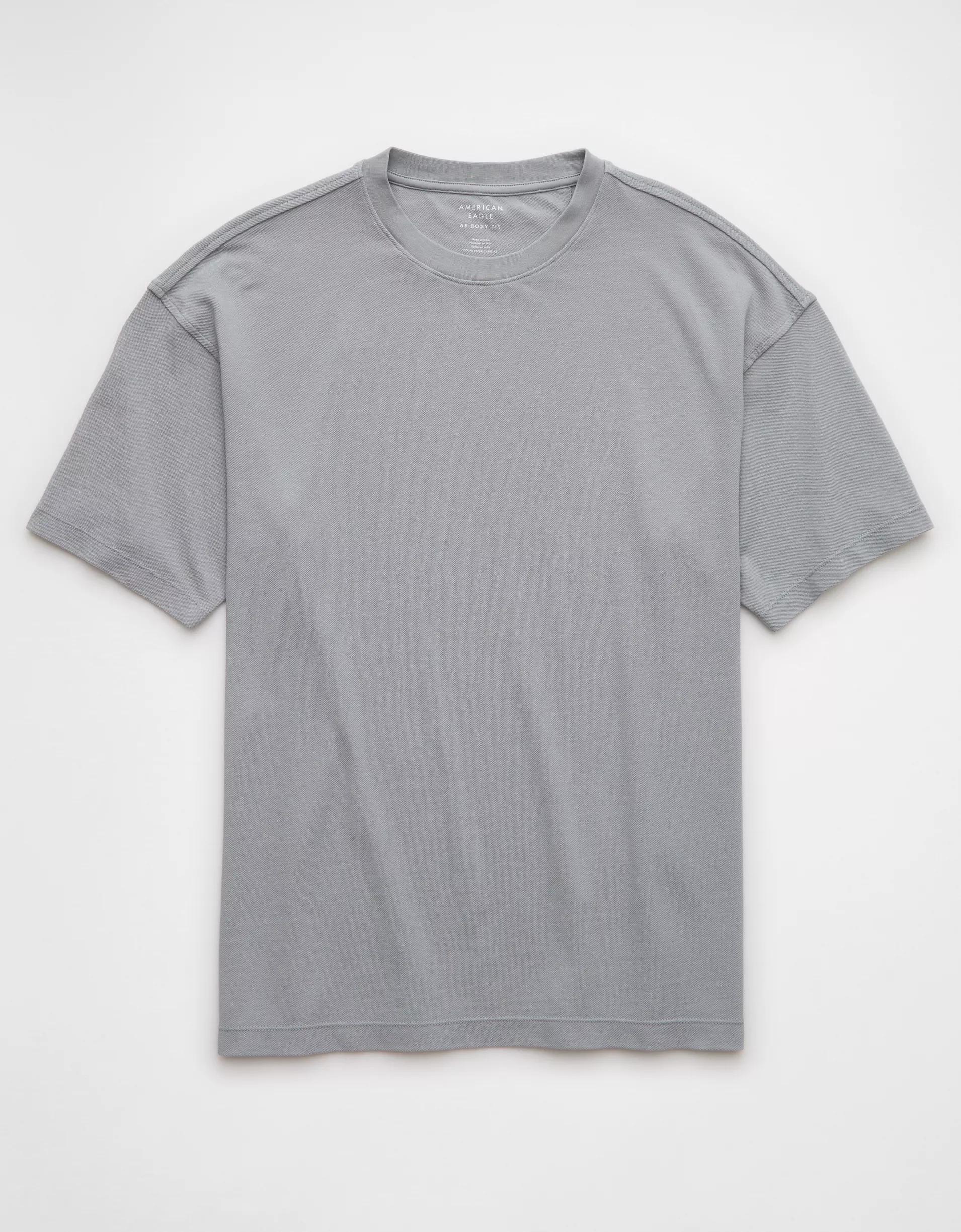 AE Boxy Pique T-Shirt Product Image