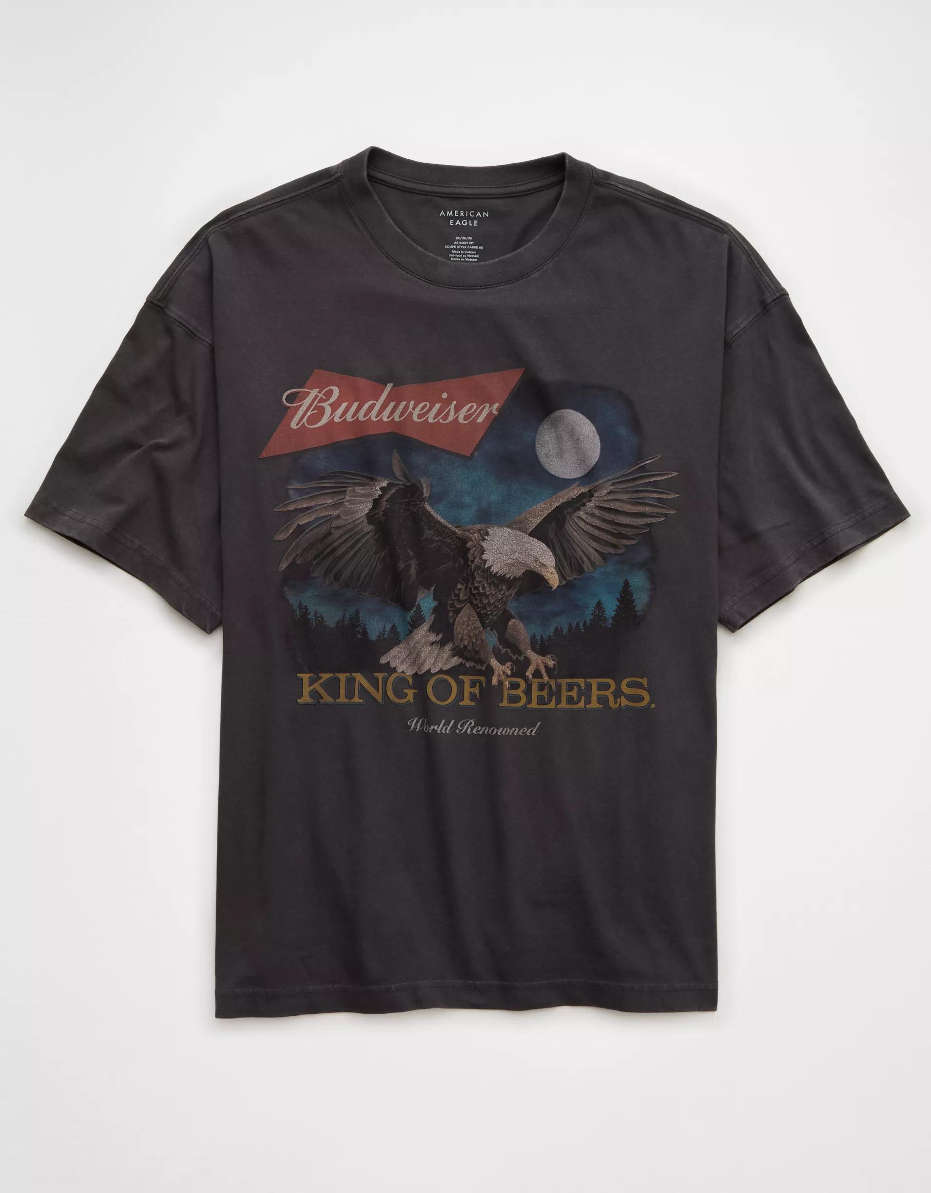 AE Boxy Budweiser Graphic T-Shirt Product Image