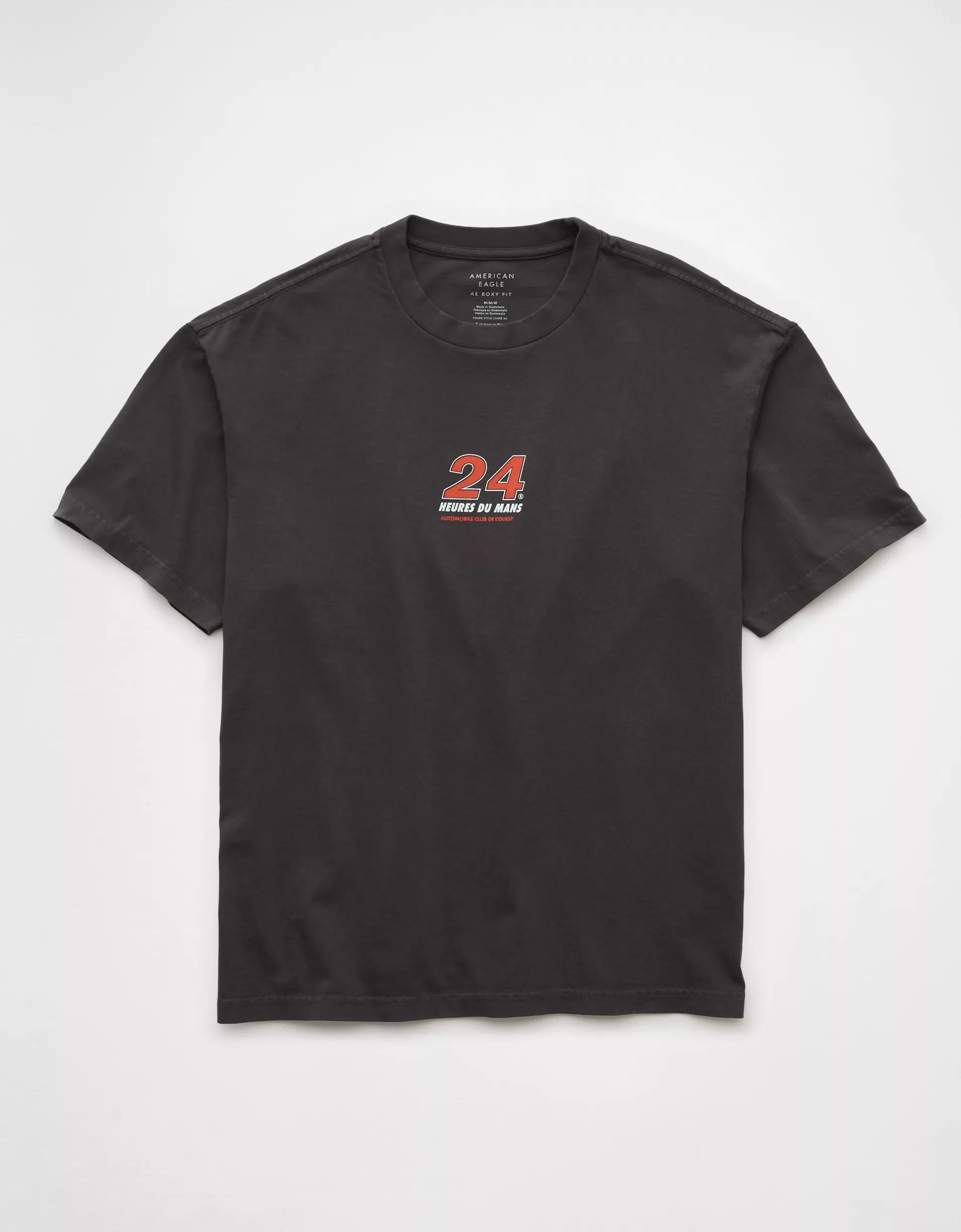 AE Boxy Le Mans Racing Graphic T-Shirt Product Image