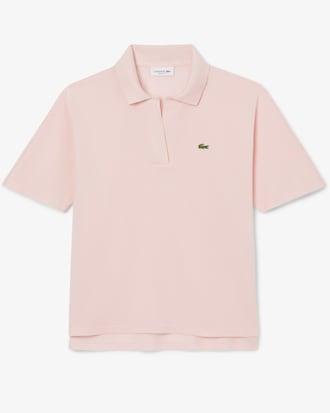 Relaxed Fit Fluid Piqué Polo Shirt Product Image