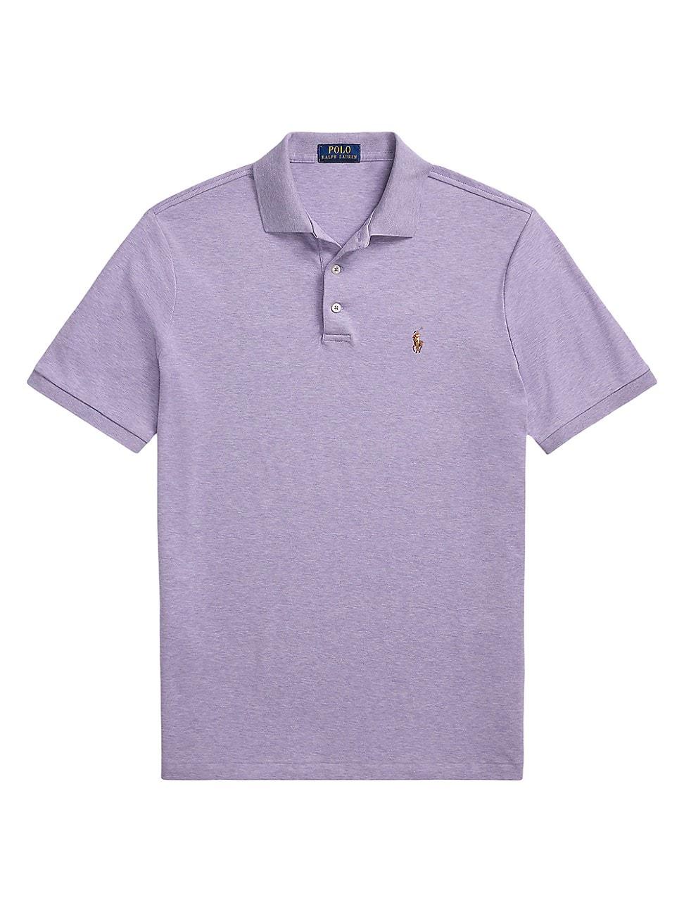 Mens Classic-Fit Soft Cotton Polo Shirt Product Image