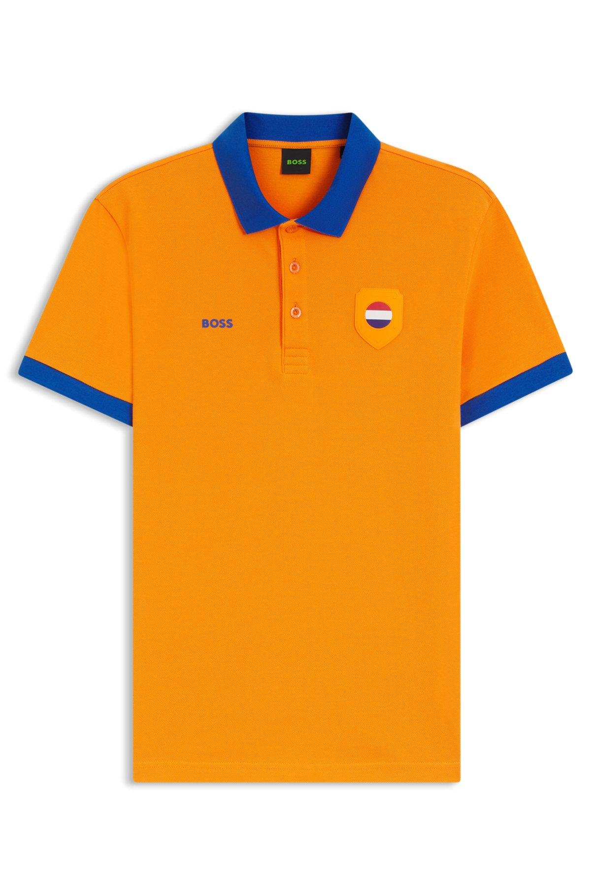 Paddy polo shirt with country flag Product Image