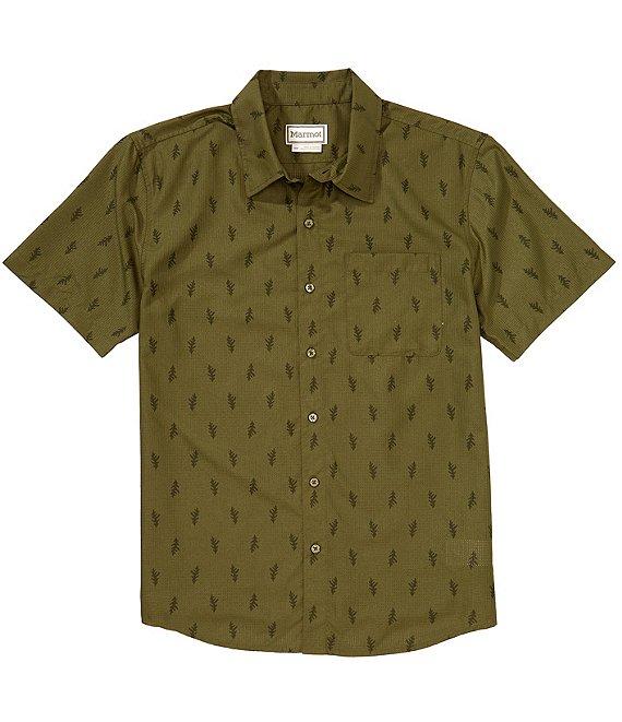 Marmot AirExchange Novelty Printed Short Sleeve Woven Shirt Product Image