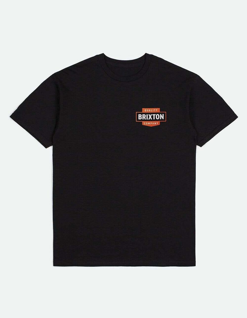 BRIXTON Osborn Mens Tee - BLACK Product Image