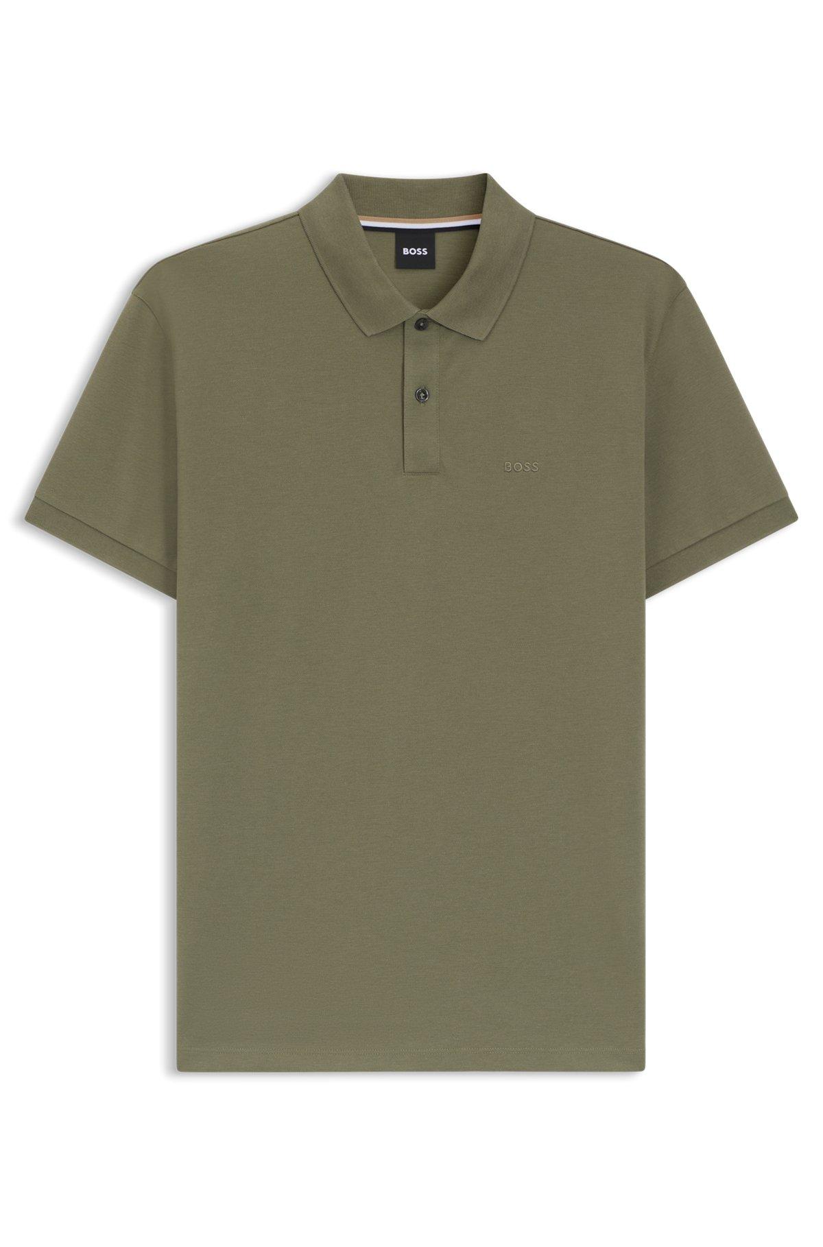 Pallas polo shirt in cotton piqué with logo details Product Image