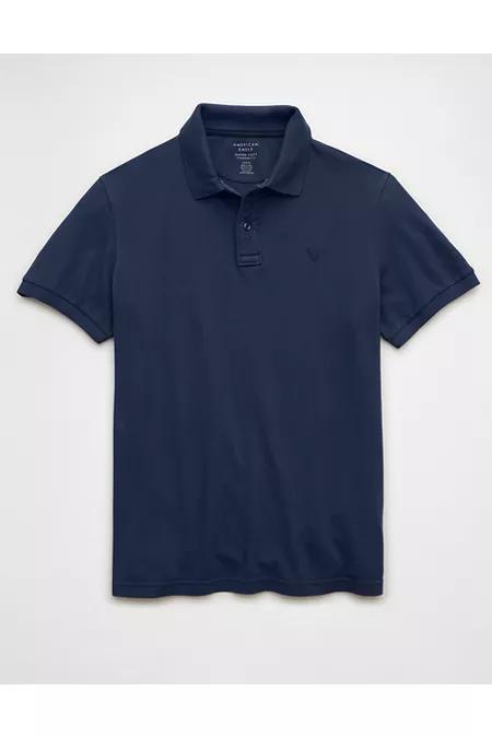 AE Lived-In Pique Polo Shirt Men's Product Image