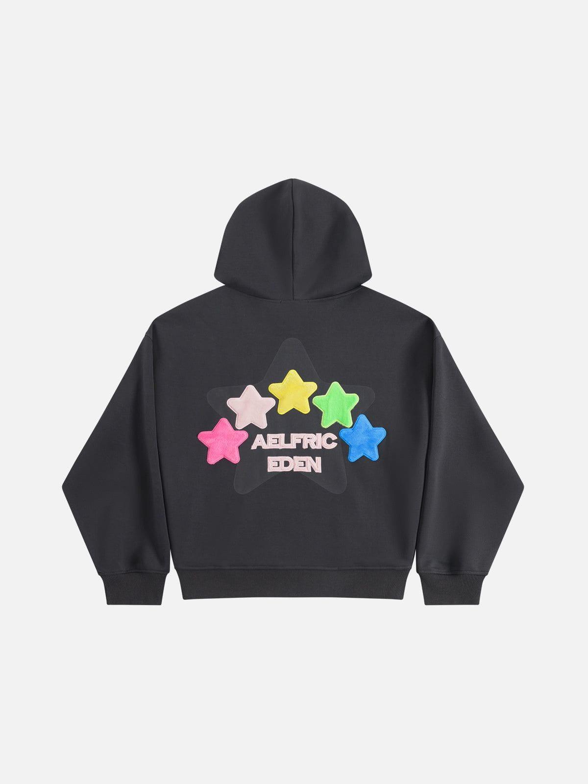 Aelfric Eden Vintage Embroidery Eden Star V303 Hoodie Product Image