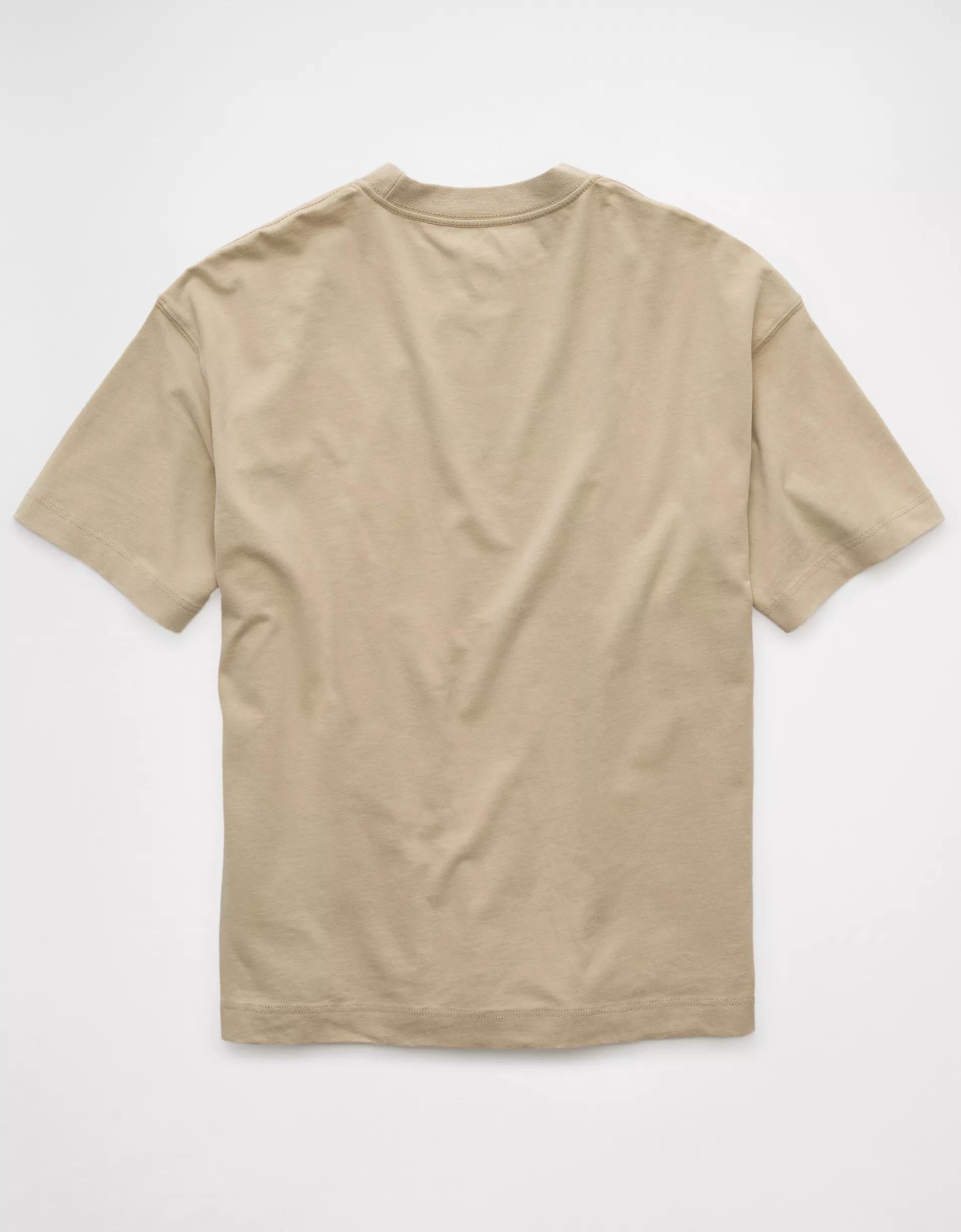AE Boxy Sueded Jersey T-Shirt Product Image