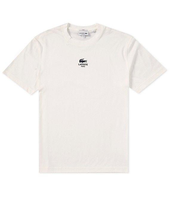 Lacoste Rubber Croc Signature Logo Short Sleeve T-Shirt Product Image