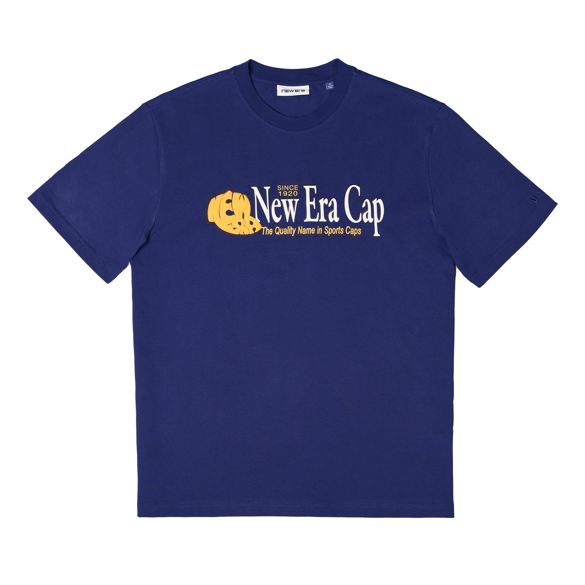 New Era Branded Lock Up '87 Dark Royal T-Shirt Male Product Image