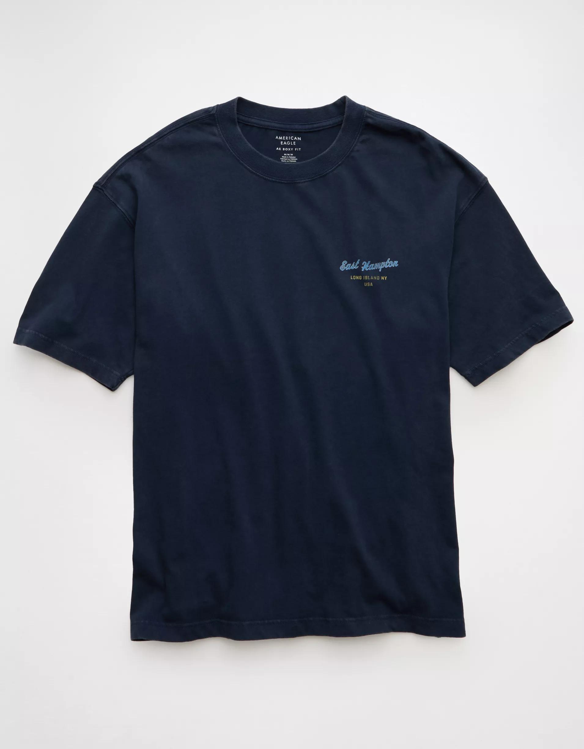 AE Boxy Nautical Graphic T-Shirt Product Image