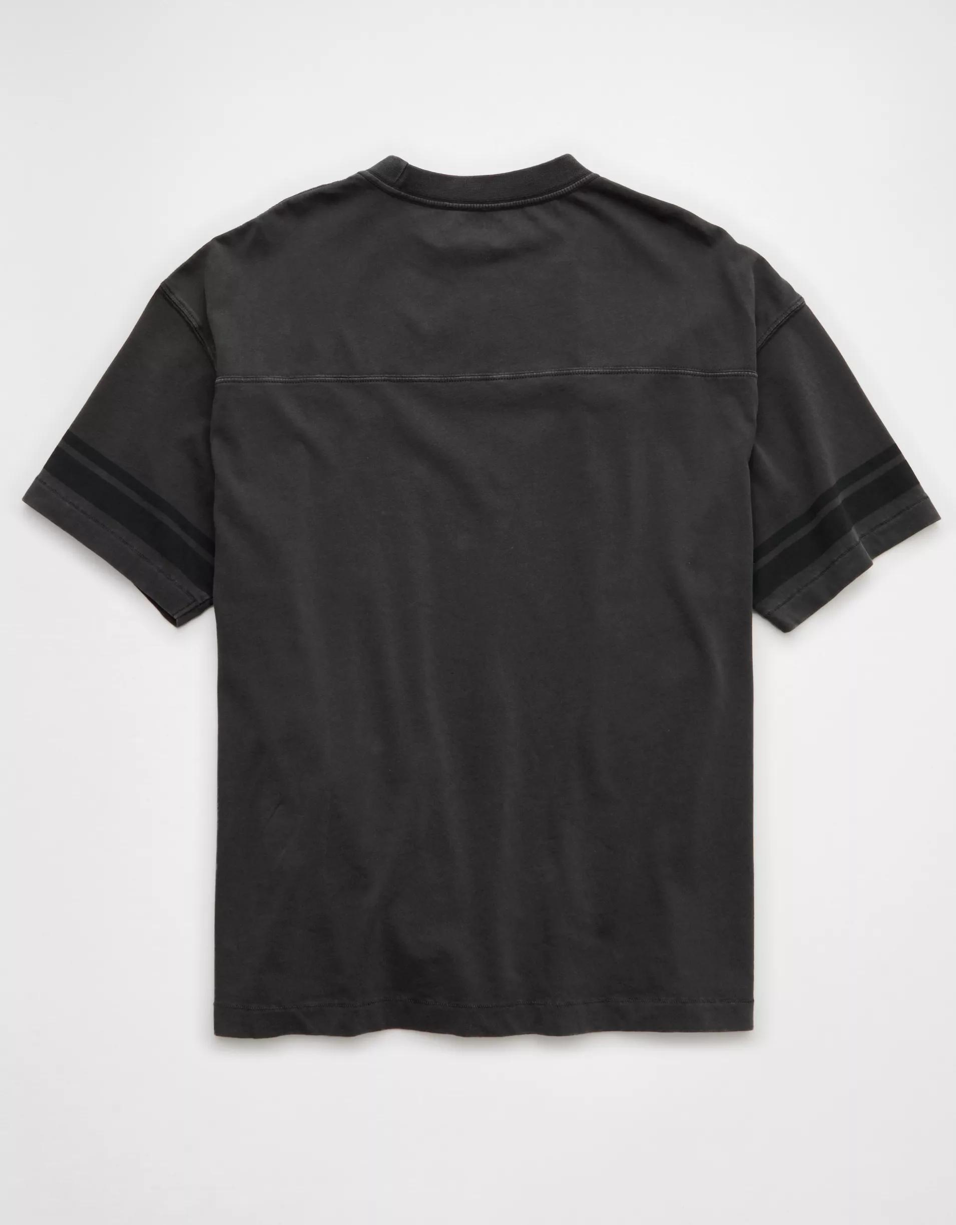 AE Boxy Sueded Football T-Shirt Product Image