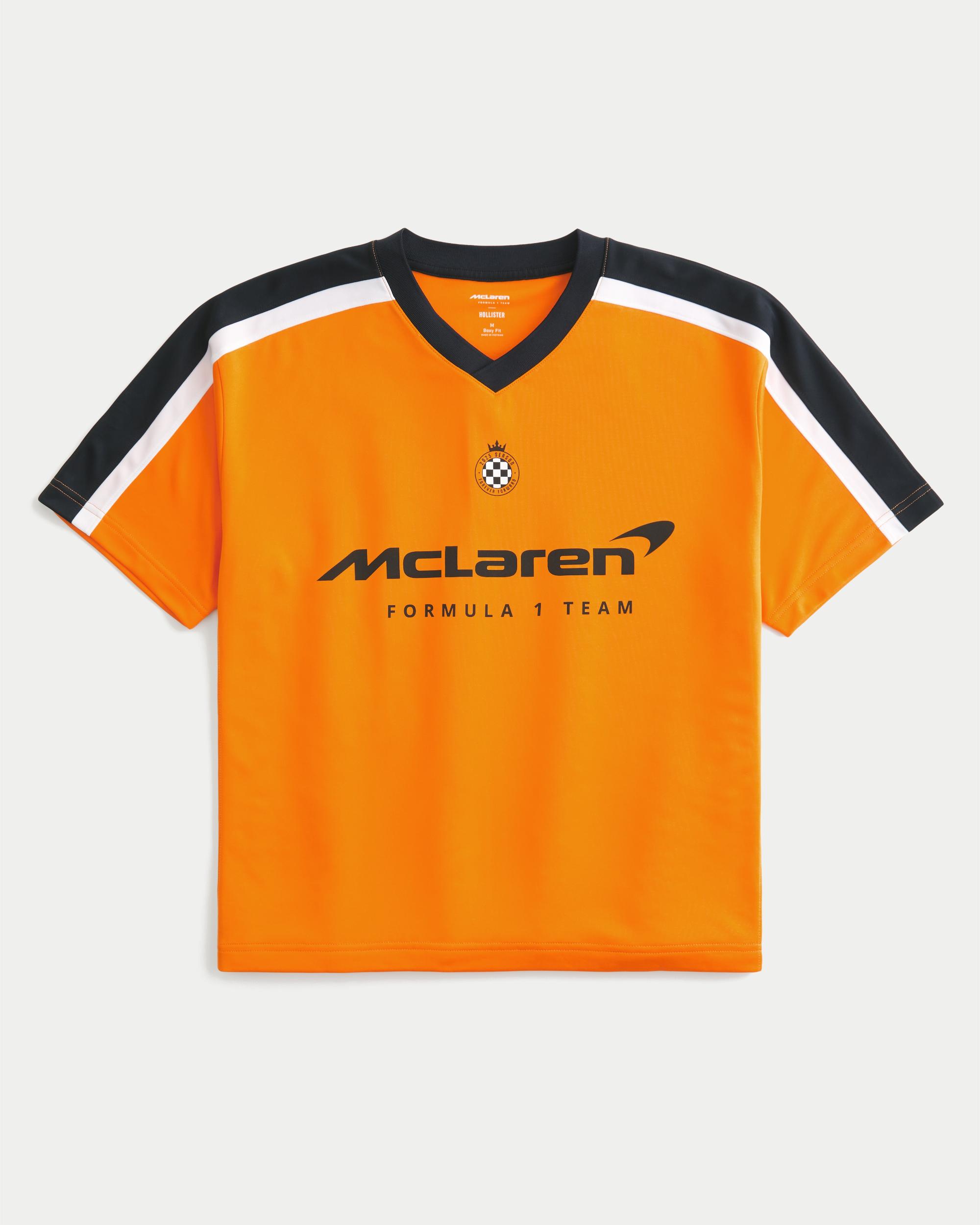 Boxy McLaren Graphic Soccer Jersey Product Image