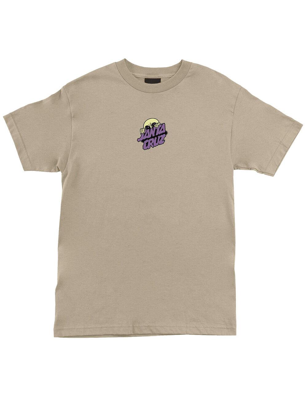 SANTA CRUZ Knibbs Invasion Hand Mens Tee - SAND Product Image