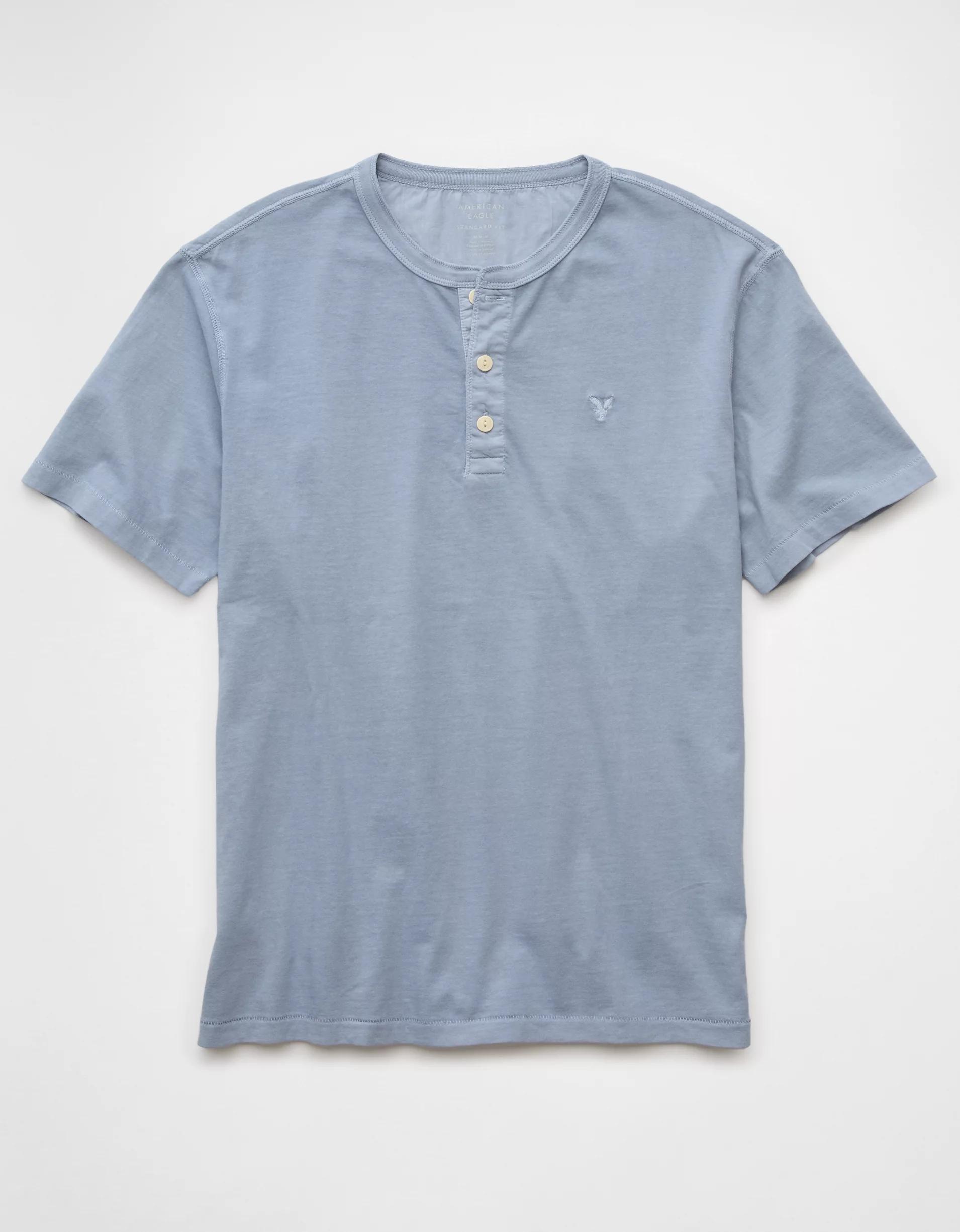 AE Lived-In Henley T-Shirt Product Image