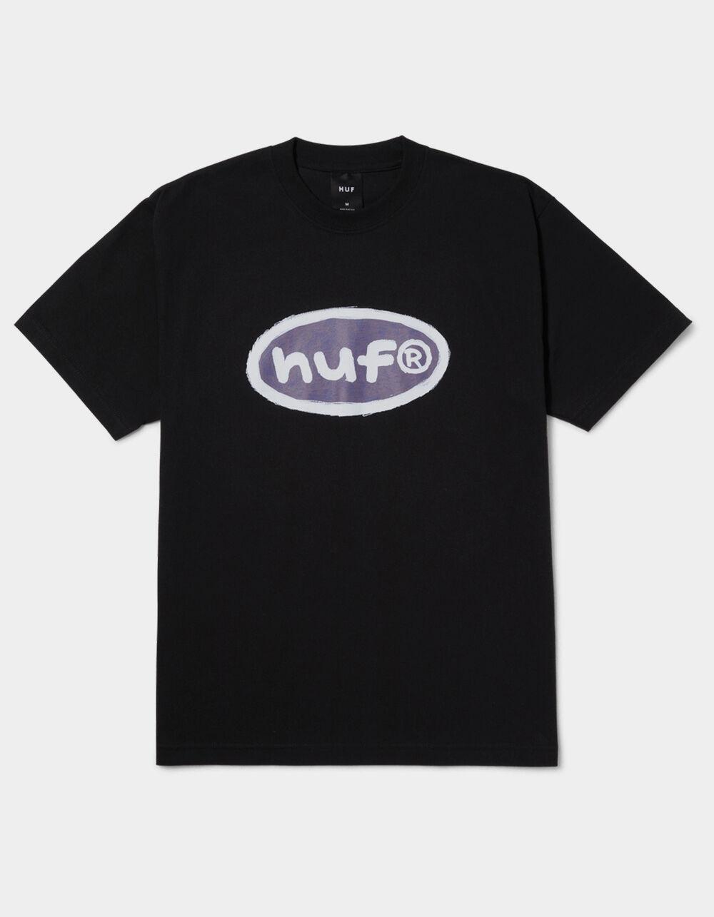 HUF Pencilled In Mens Tee - BERRY Product Image