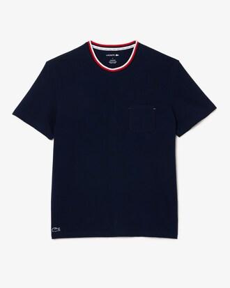 Contrast Neck Pyjama Top Product Image