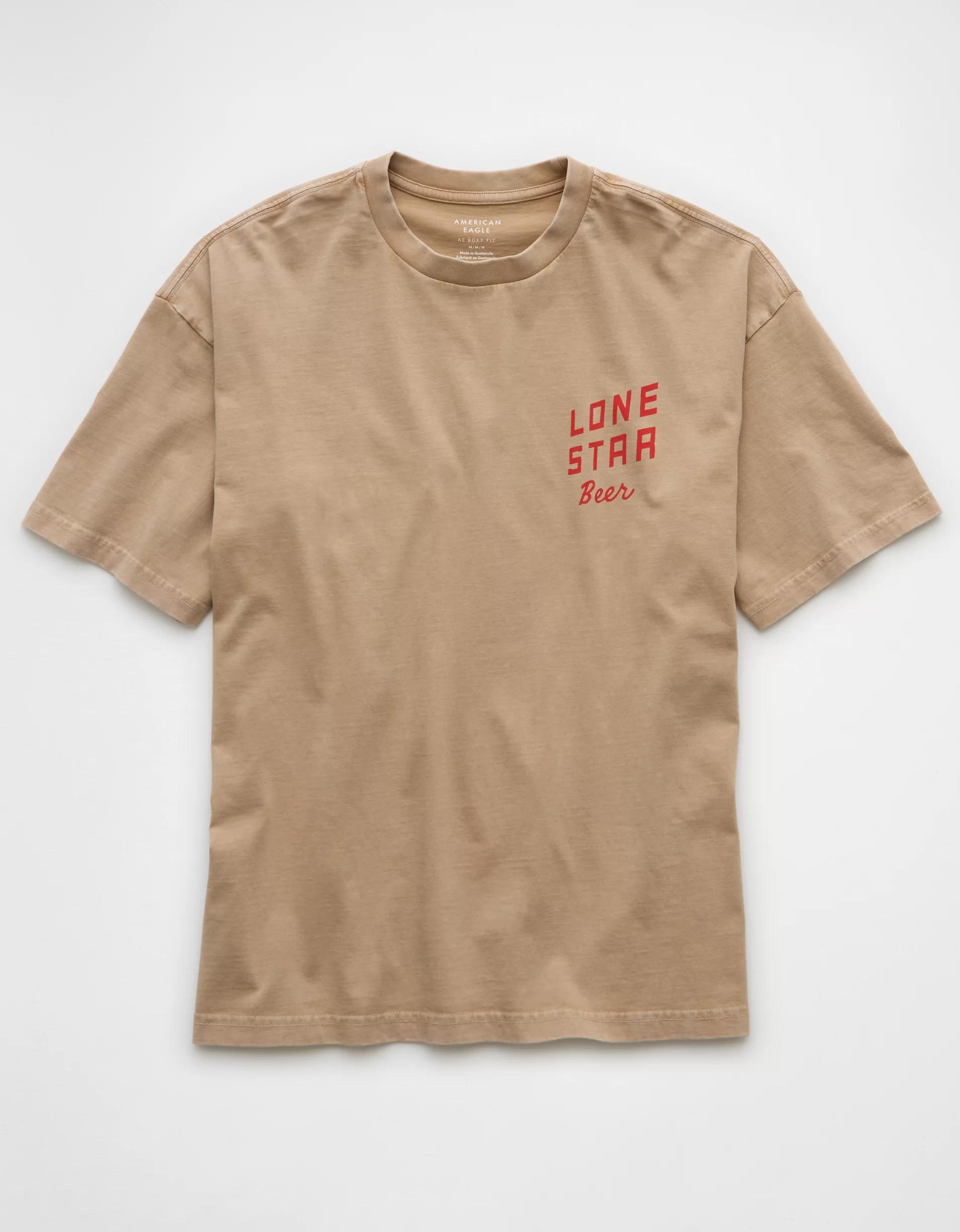 AE Boxy Lone Star Graphic T-Shirt Product Image
