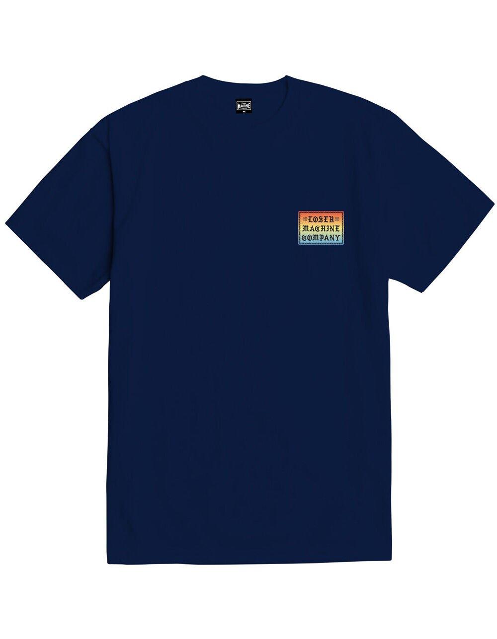 LOSER MACHINE Handbill Mens Tee - NAVY Product Image