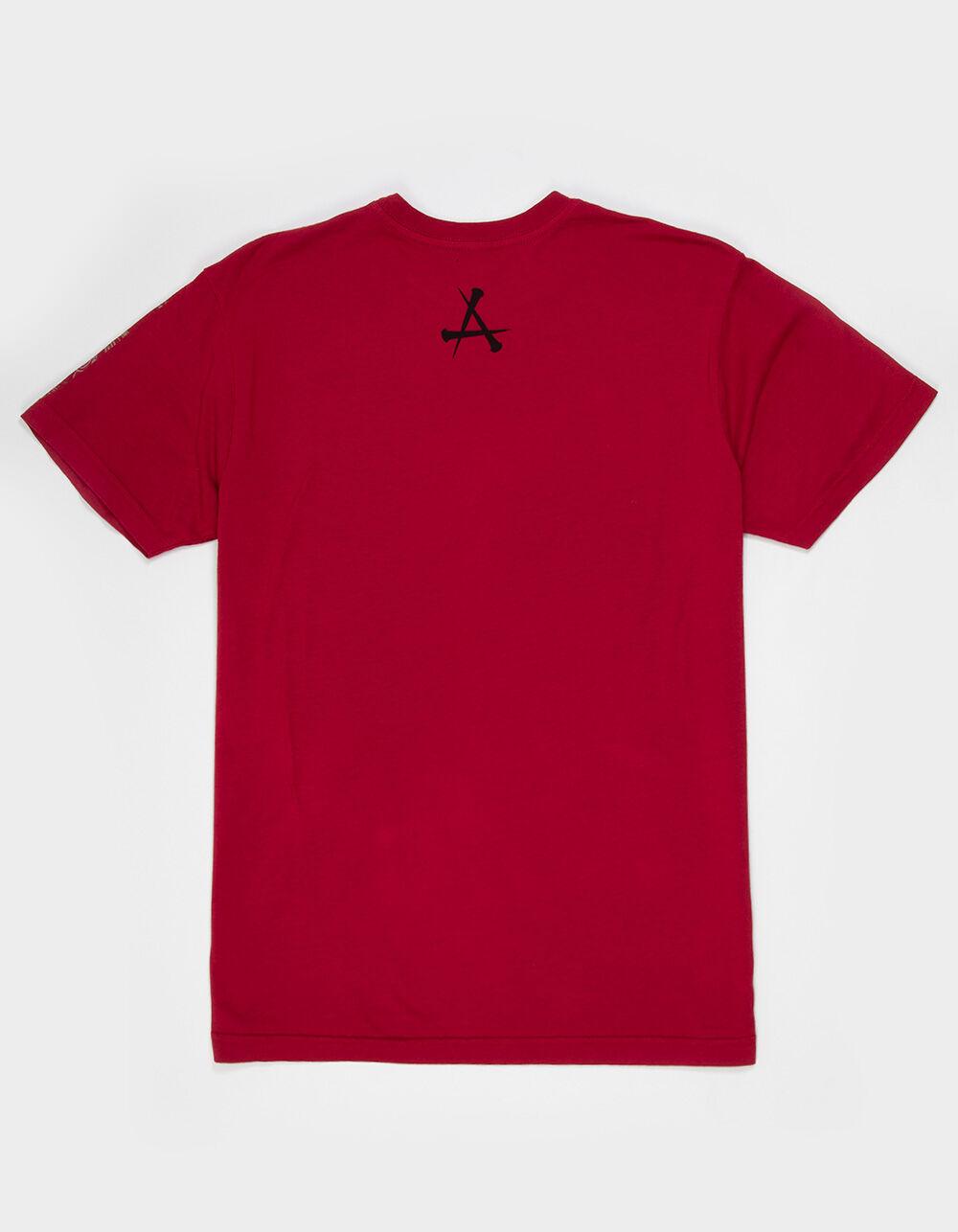 AFFLICTION Collapse Mens Tee - RED Product Image