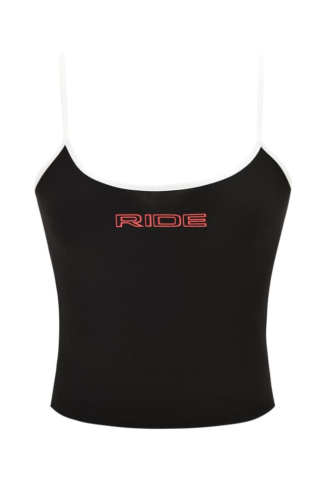 SHAYLA TANK - BLACK Product Image