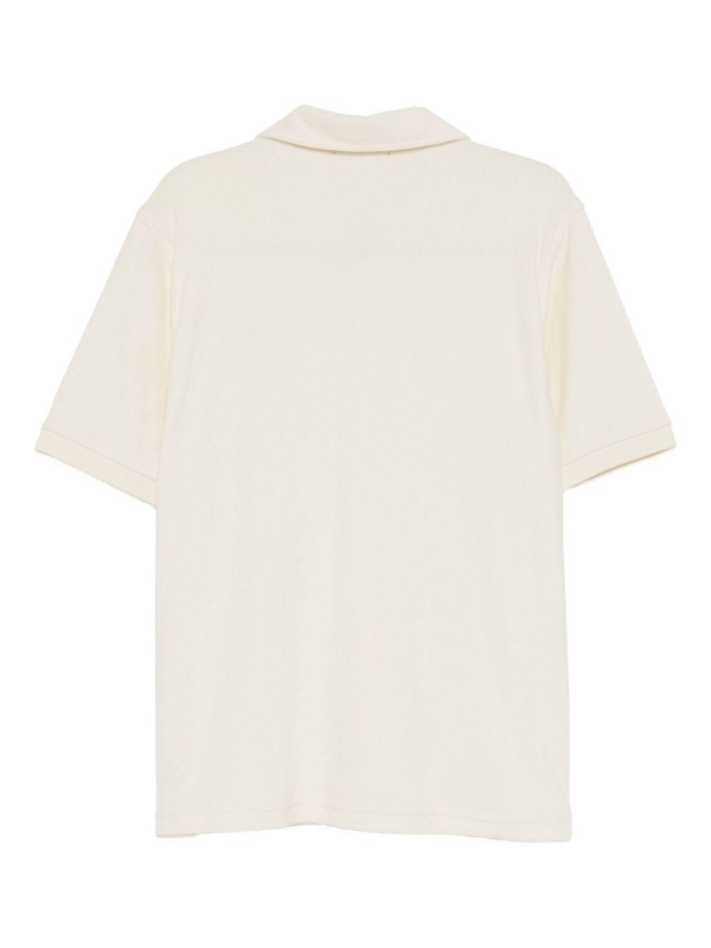 embroidered-logo polo shirt Product Image