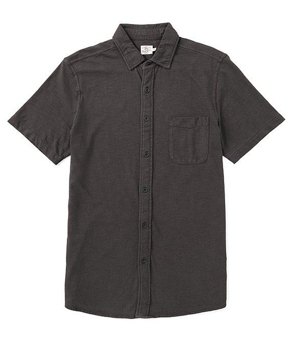 Faherty Knit Seasons Short Sleeve Woven Shirt Product Image