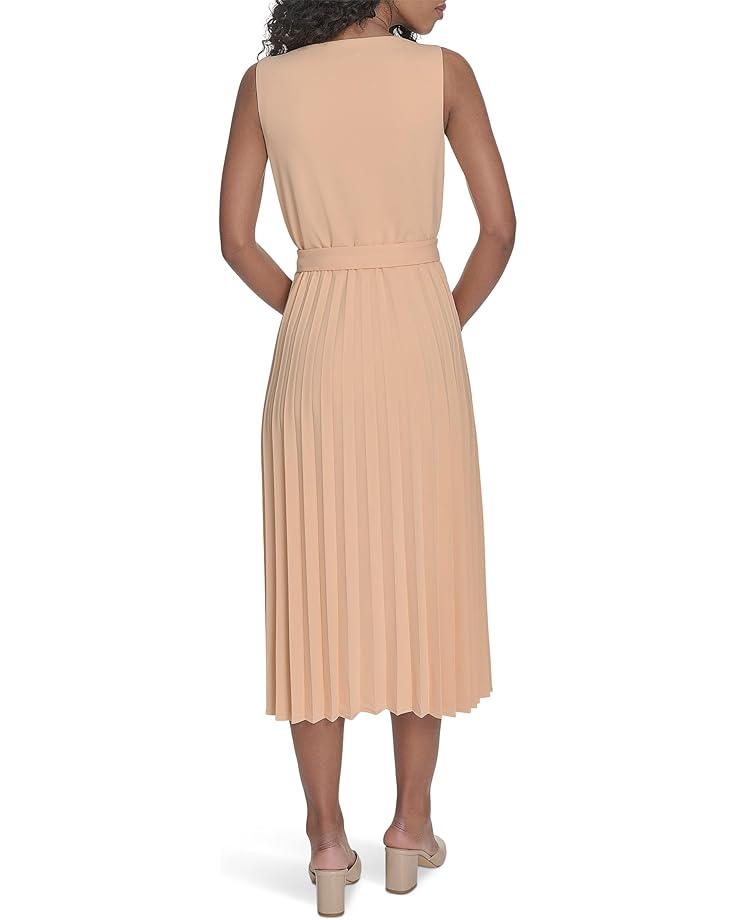 Belted Scuba Fit And Flare Product Image