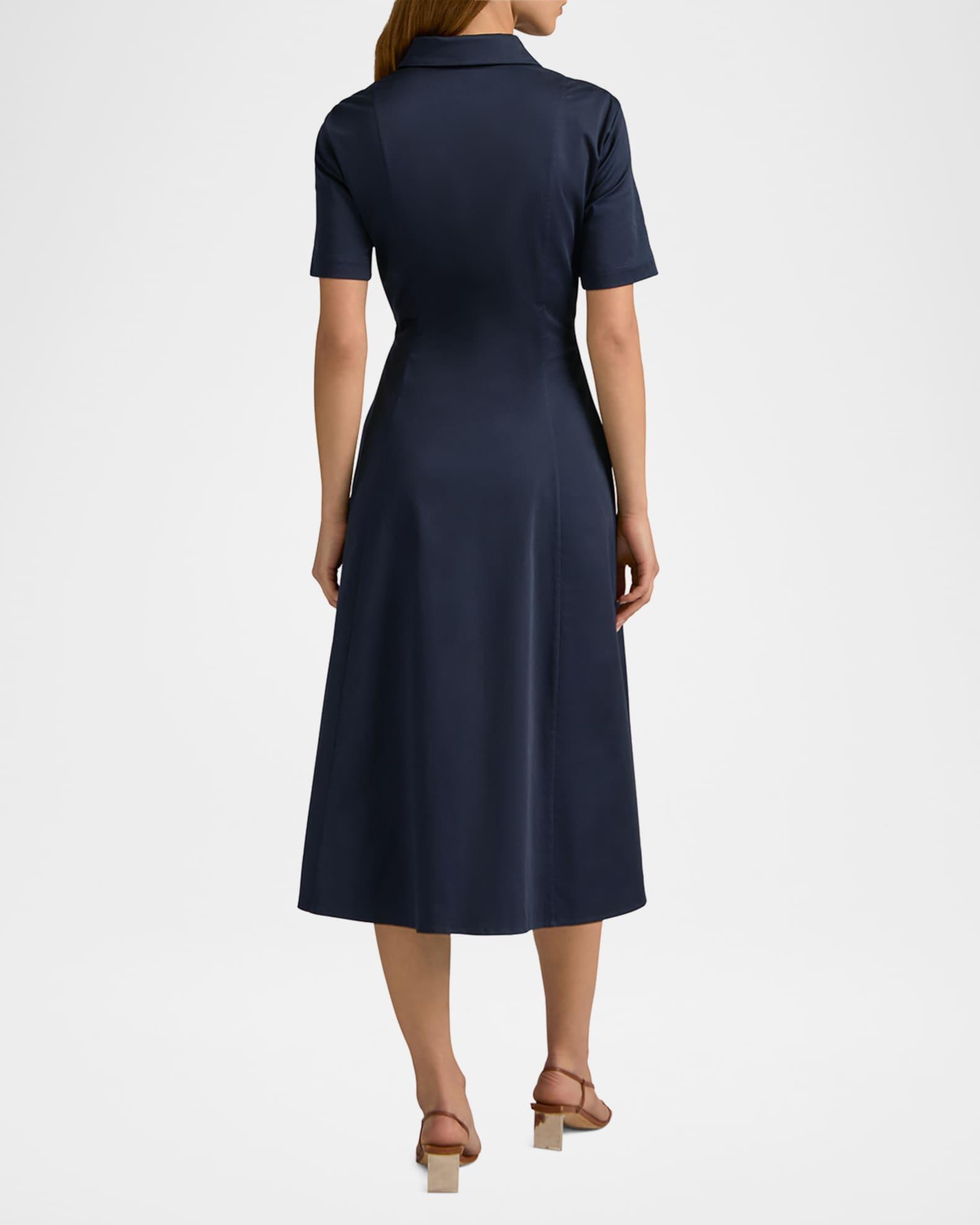 The Demure Midi Shirtdress Product Image