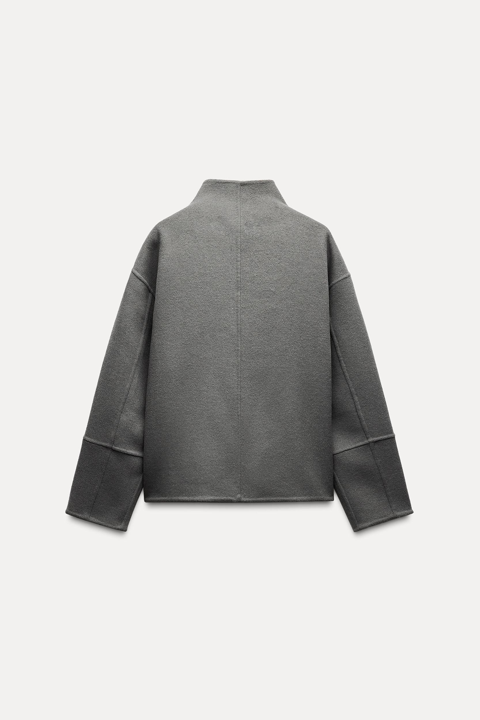 WOOL BLEND JACKET ZW COLLECTION Product Image