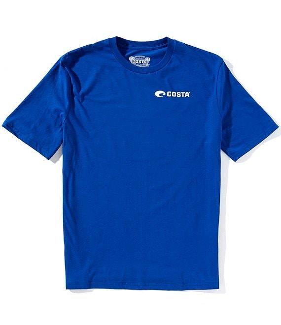 Costa Emblem Bass Short Sleeve Tubular-Knit Graphic T-Shirt Product Image