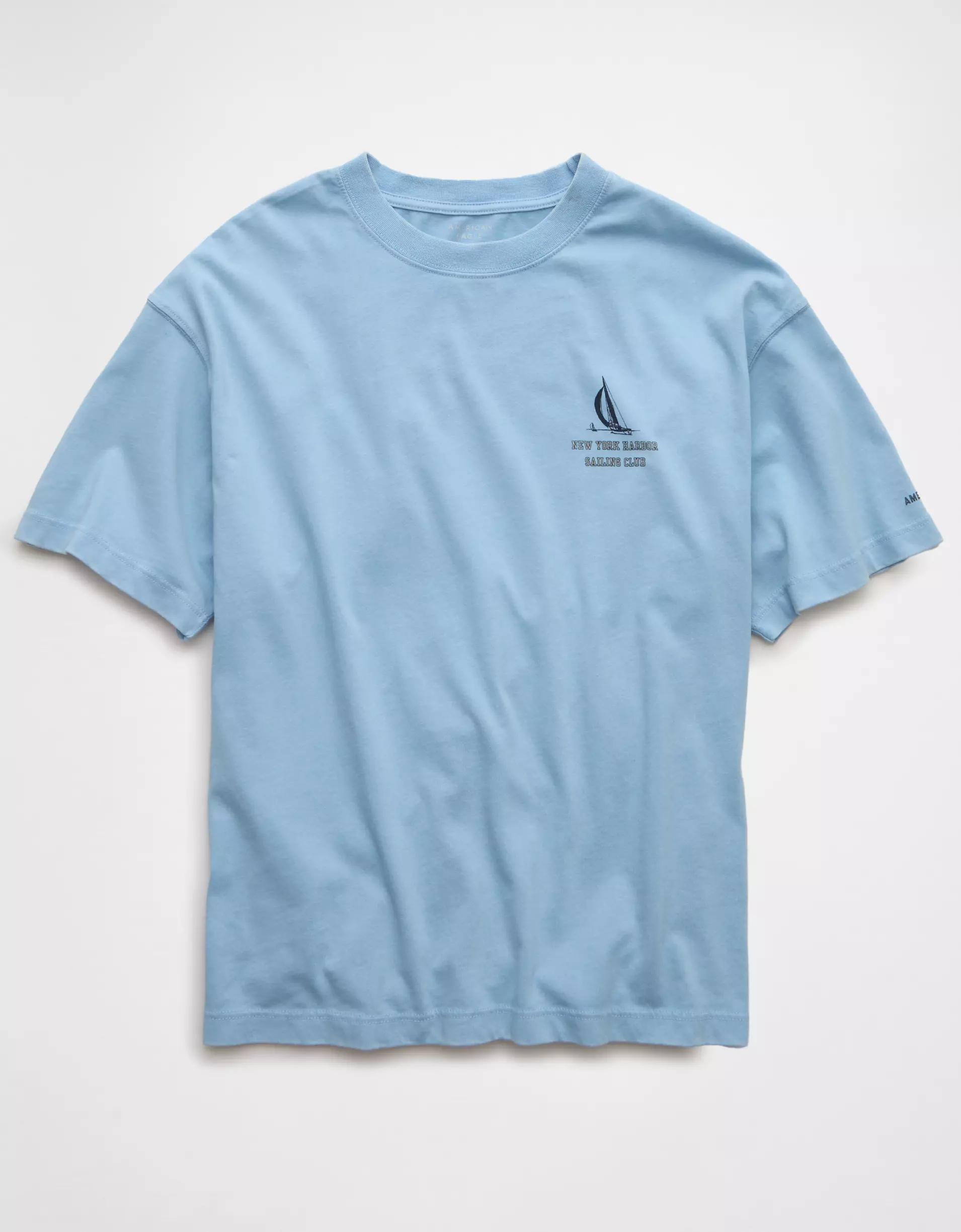 AE Boxy Nautical Graphic T-Shirt Product Image