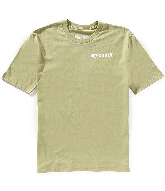 Costa Emblem Bass Short Sleeve Tubular-Knit Graphic T-Shirt Product Image