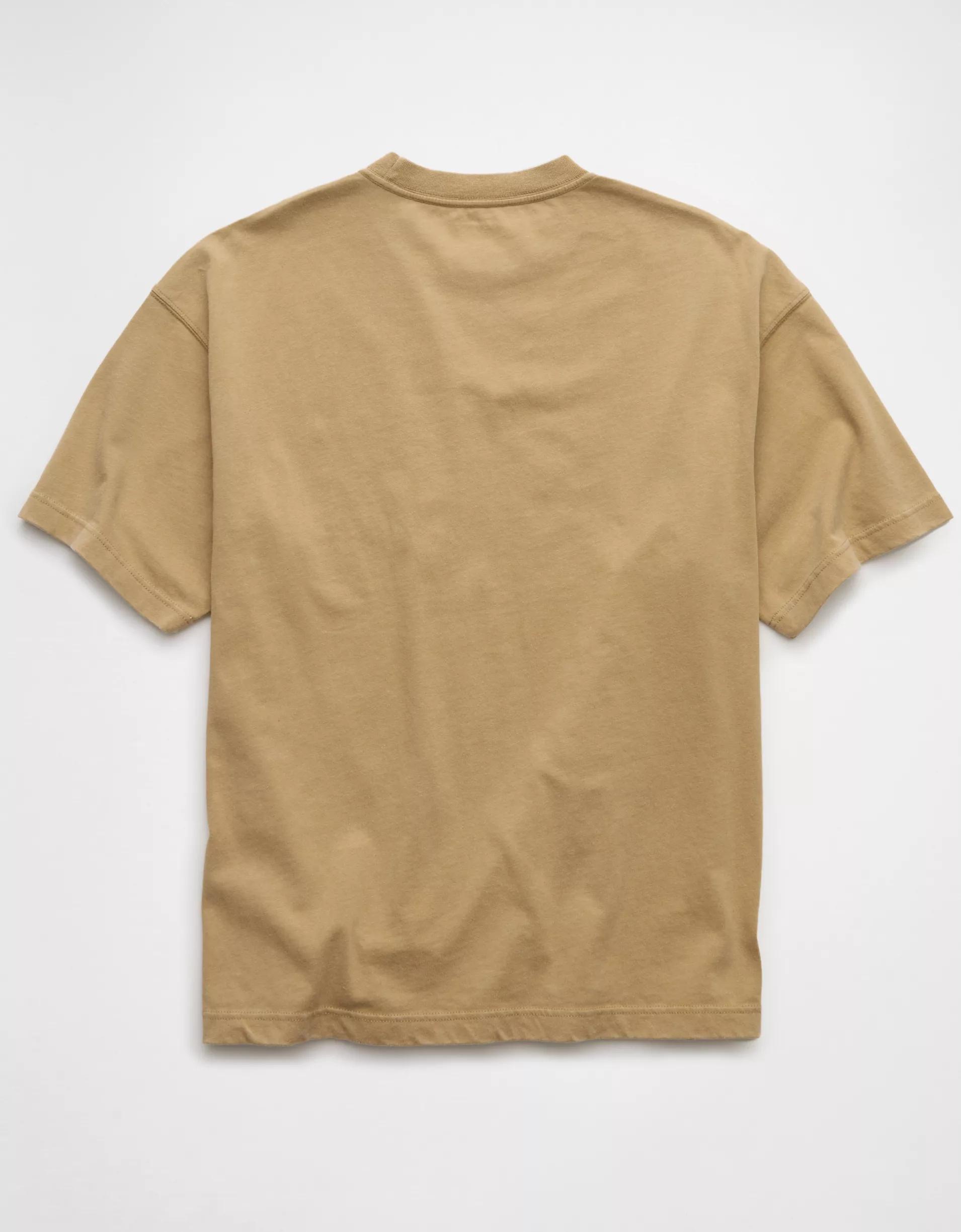 AE Boxy Sueded Jersey T-Shirt Product Image