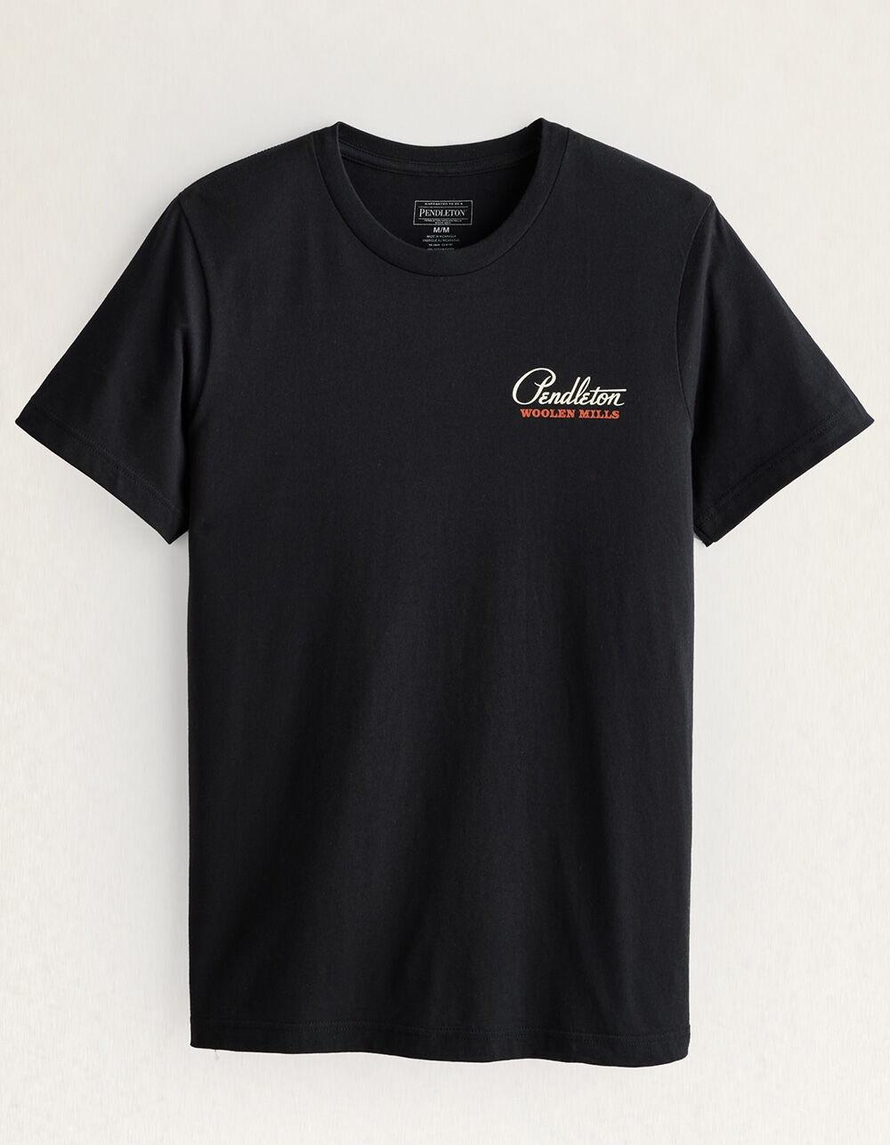 PENDLETON Retro Logo Mens Tee - BLACK Product Image