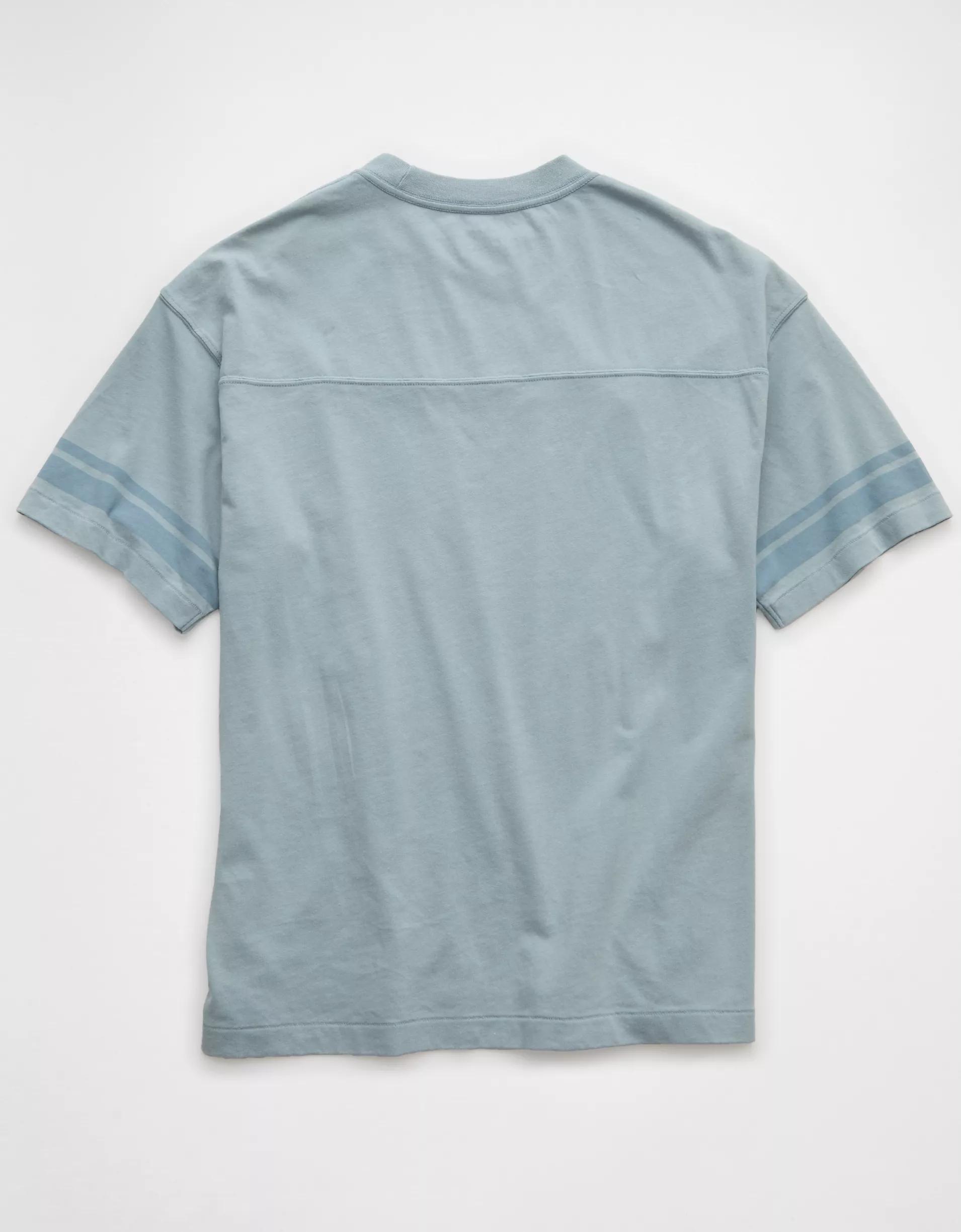 AE Boxy Sueded Football T-Shirt Product Image