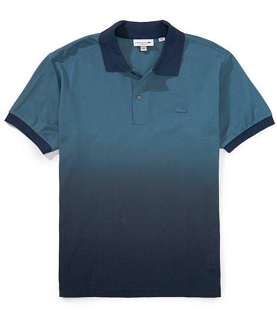 Lacoste Ombre Short Sleeve Polo Shirt Product Image