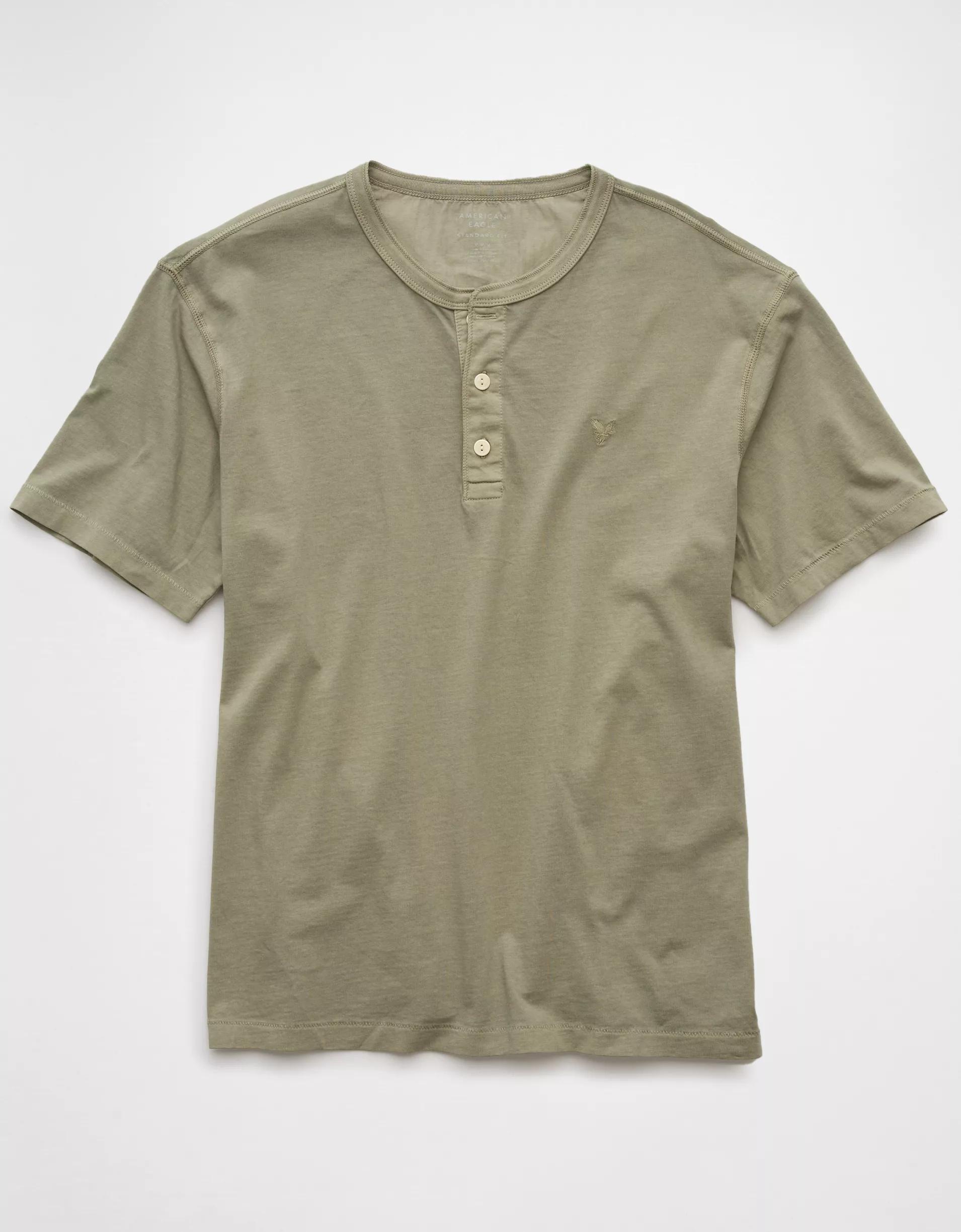 AE Lived-In Henley T-Shirt Product Image