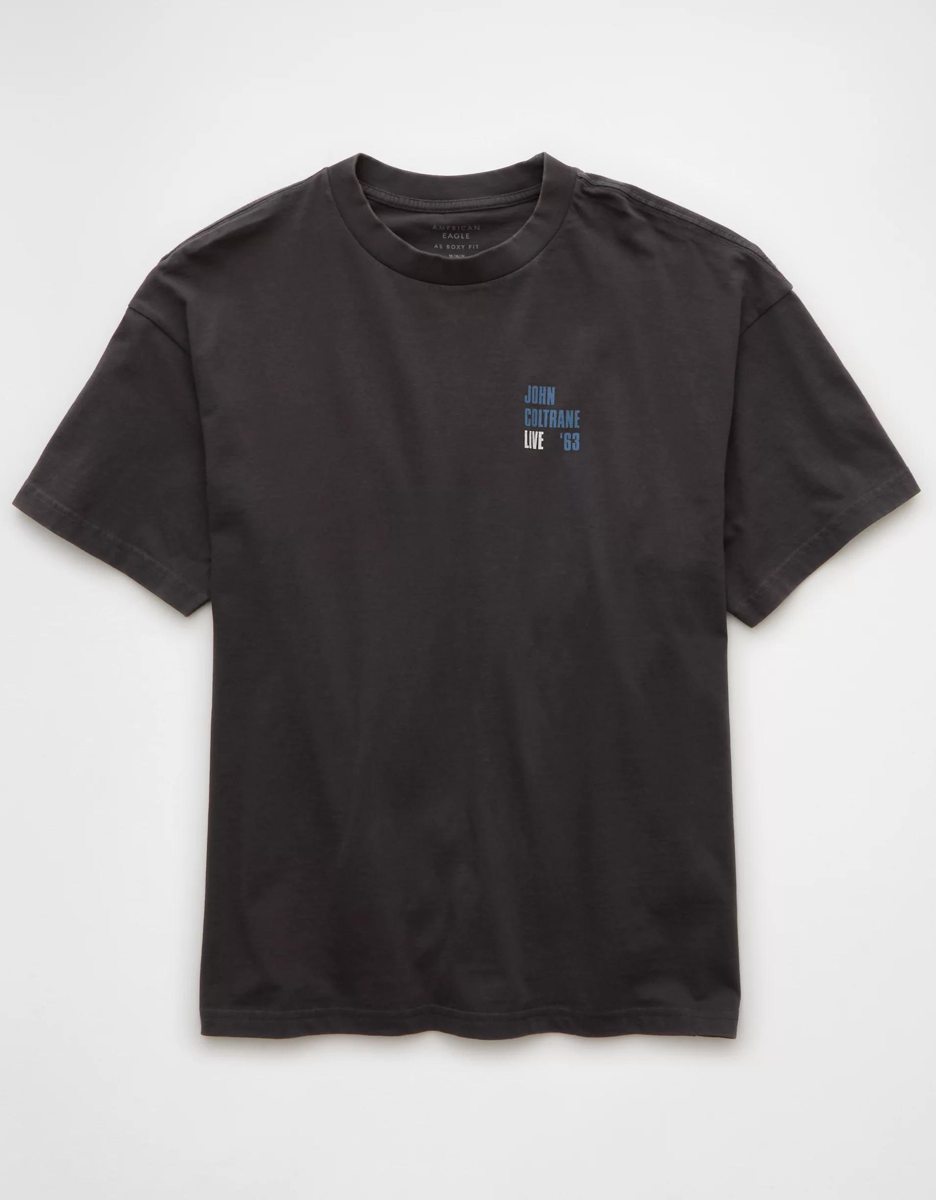 AE Boxy John Coltrane Graphic T-Shirt Product Image