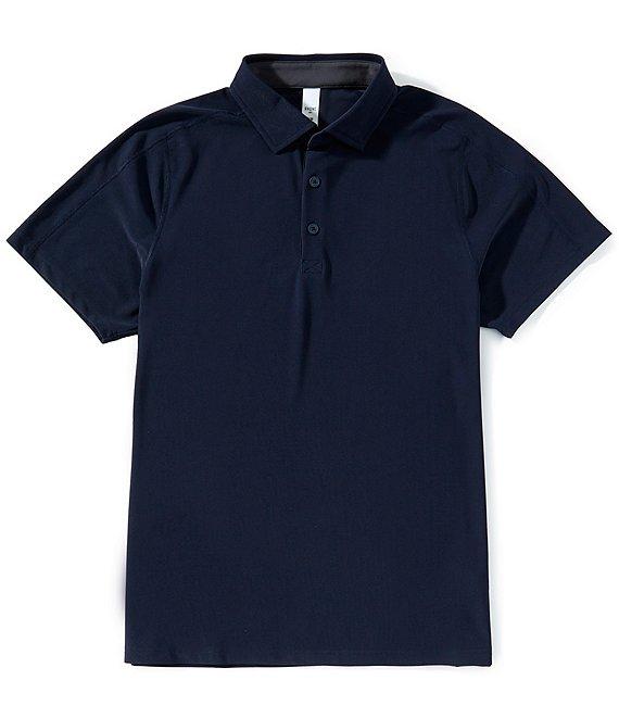 RHONE Regatta Pique Short Sleeve Polo Shirt Product Image