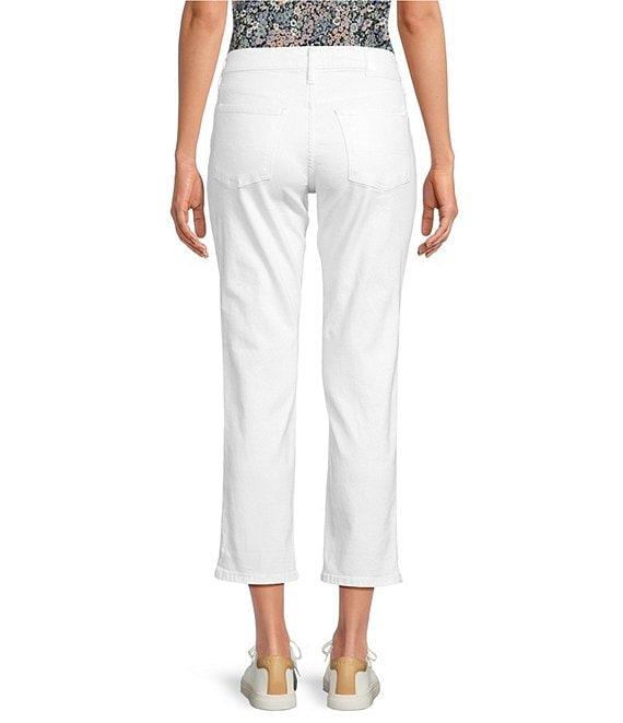 Lucky Brand Stretch Denim Mid Rise Cropped Relaxed Fit Jeans Product Image