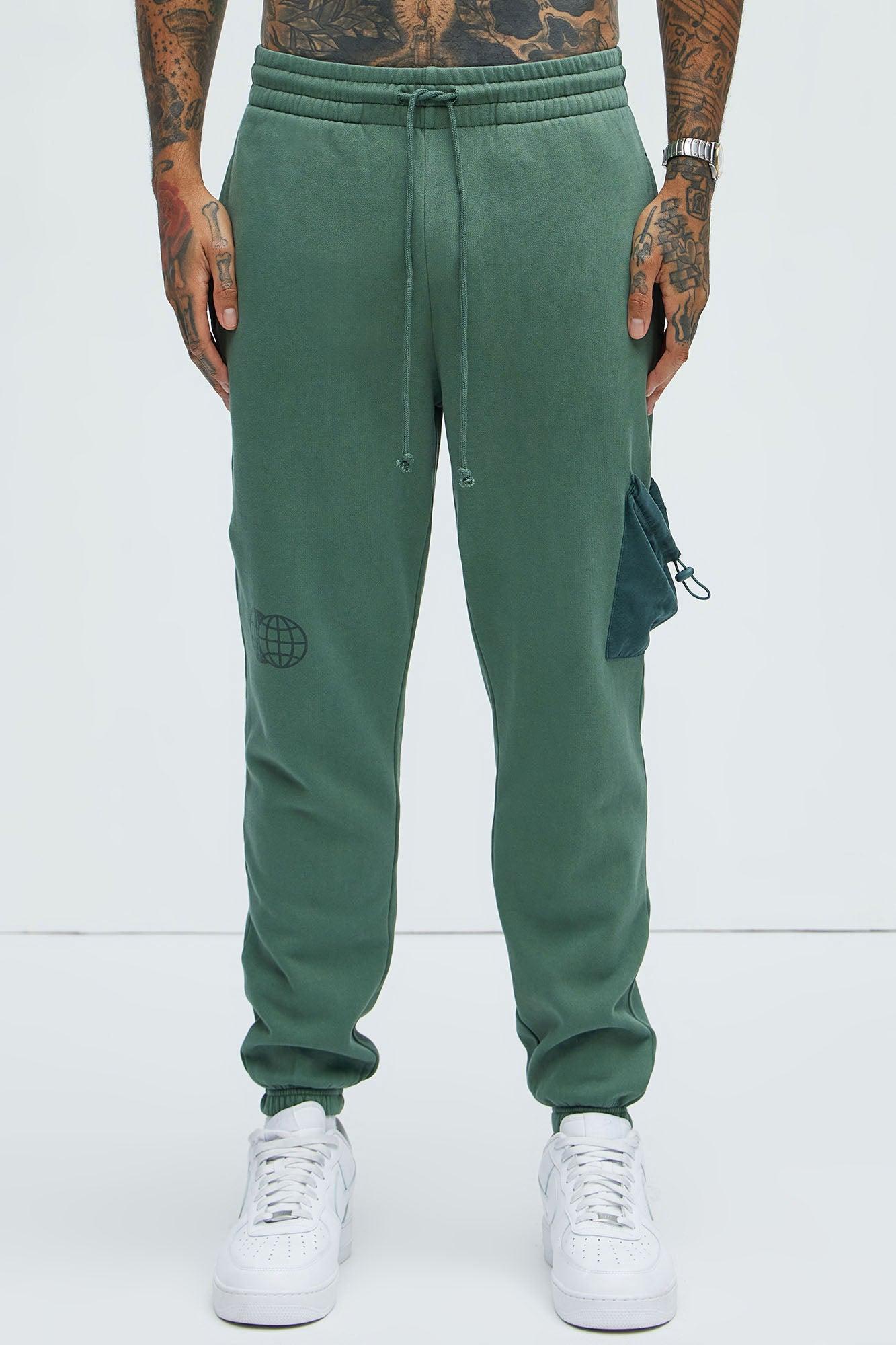 Check The Vibes Jogger - Olive Product Image