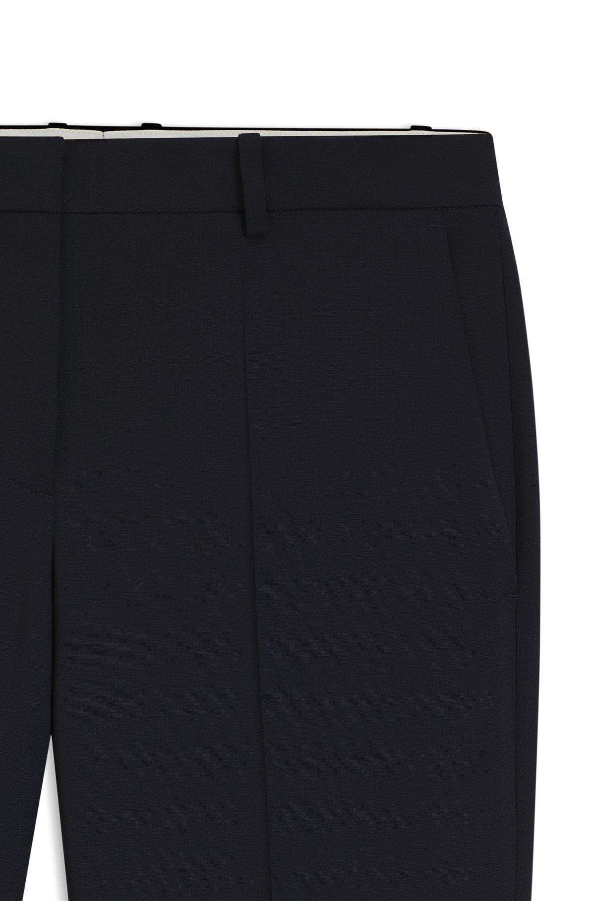 Regular-fit pants in Italian-made virgin wool Product Image
