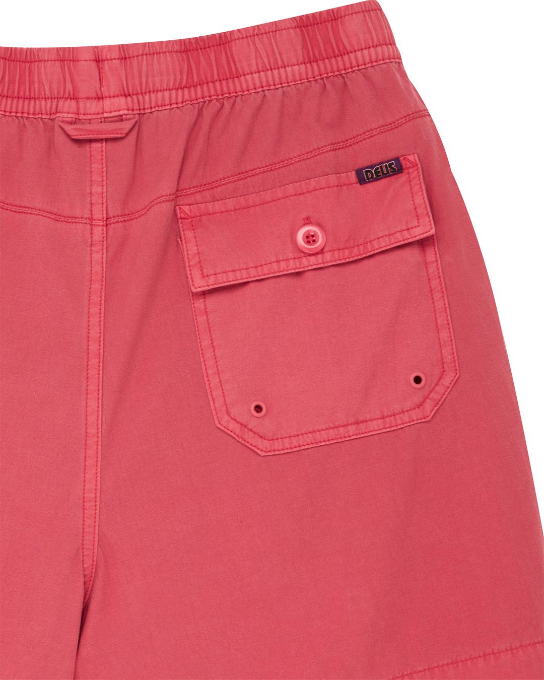 Sandbar Garment Dyed Short - Melon Red Product Image
