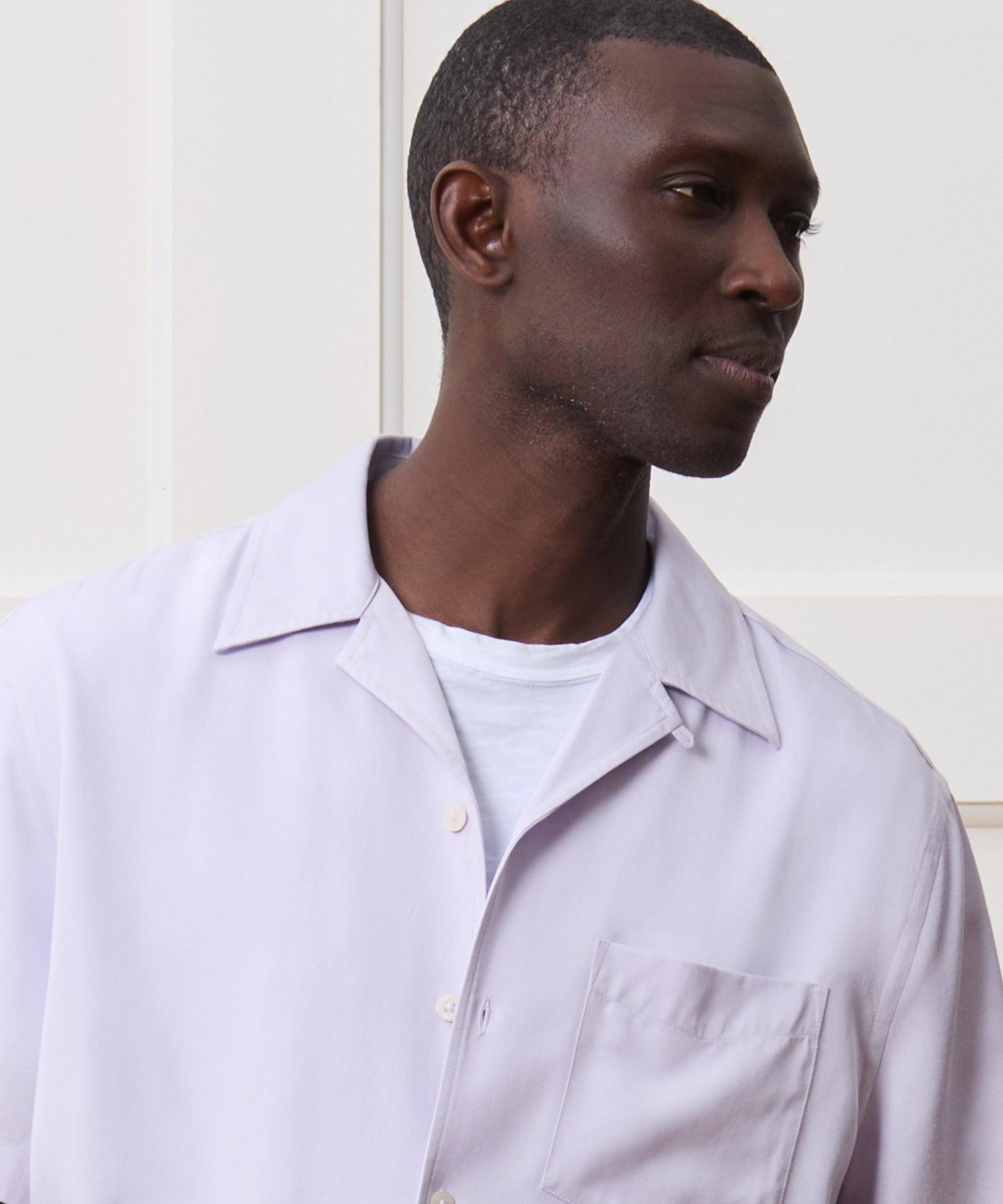 Cropped Rayon Capri Shirt Product Image