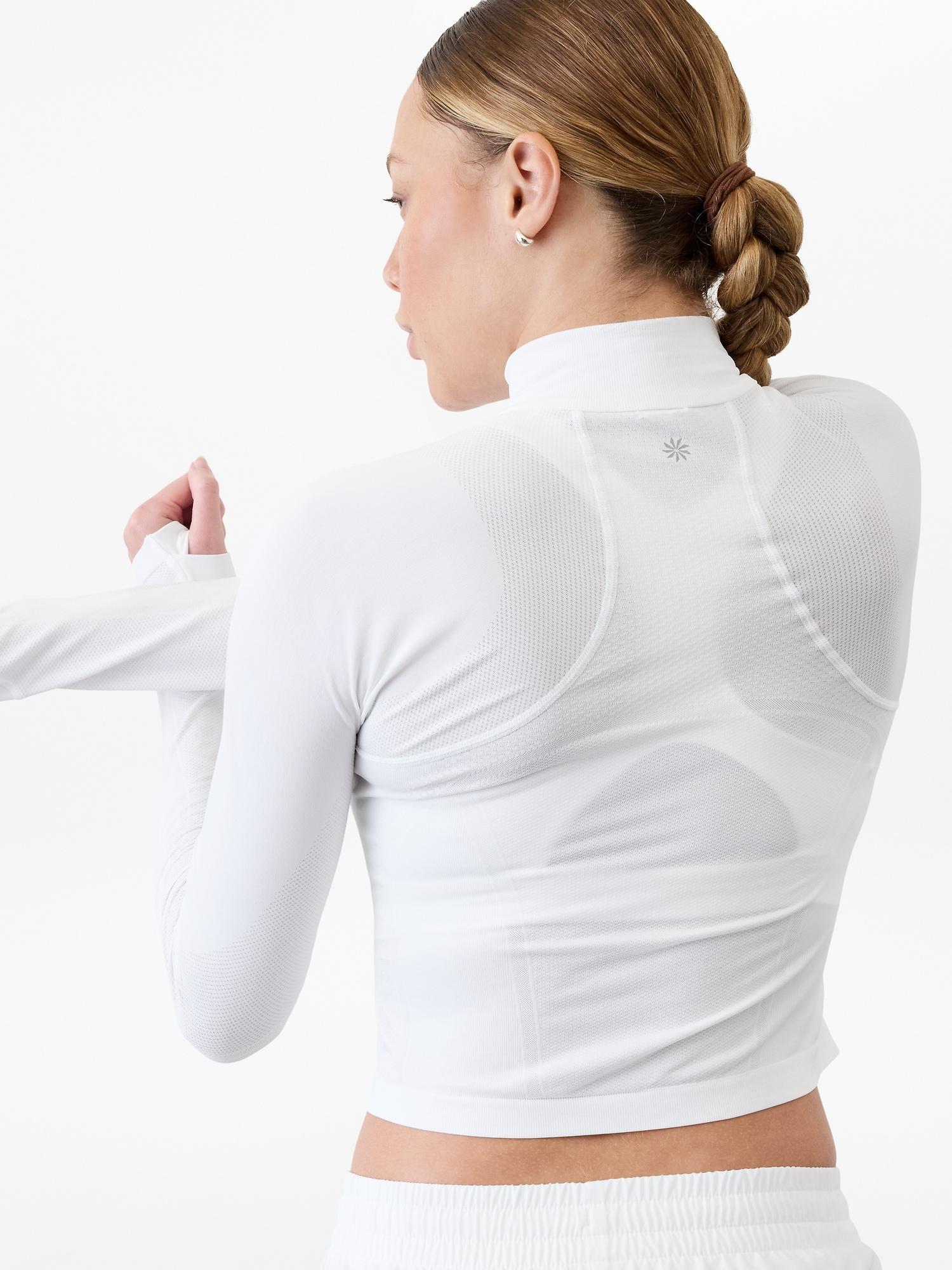 Momentum Seamless Crop Half Zip Product Image