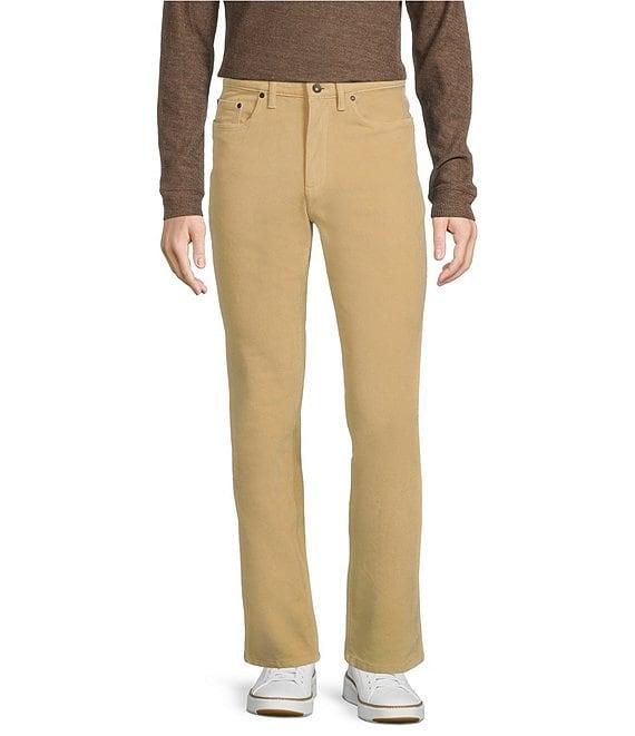 Rowm The Nomad Flat Front Diagonal Corduroy Garment Dyed 5-Pocket Pants Product Image