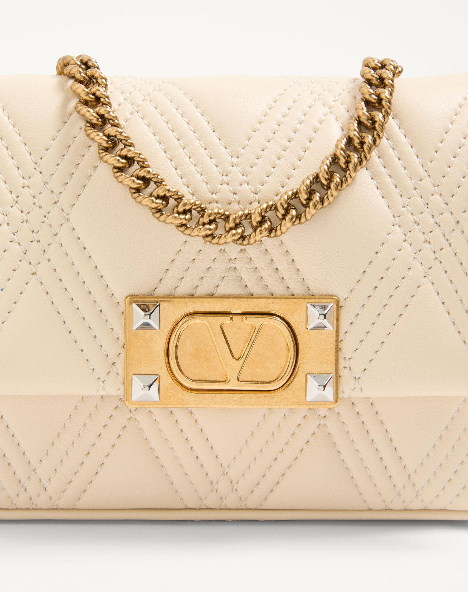 Valentino Garavani Quiltie 67 Small Shoulder Bag In Quilted Nappa Product Image